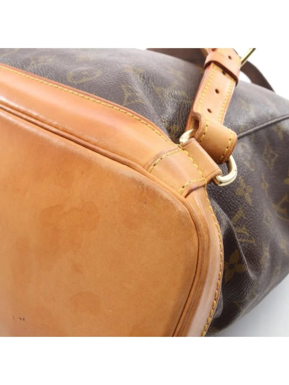 Louis Vuitton Backpack Montsouris GM Canvas Leather